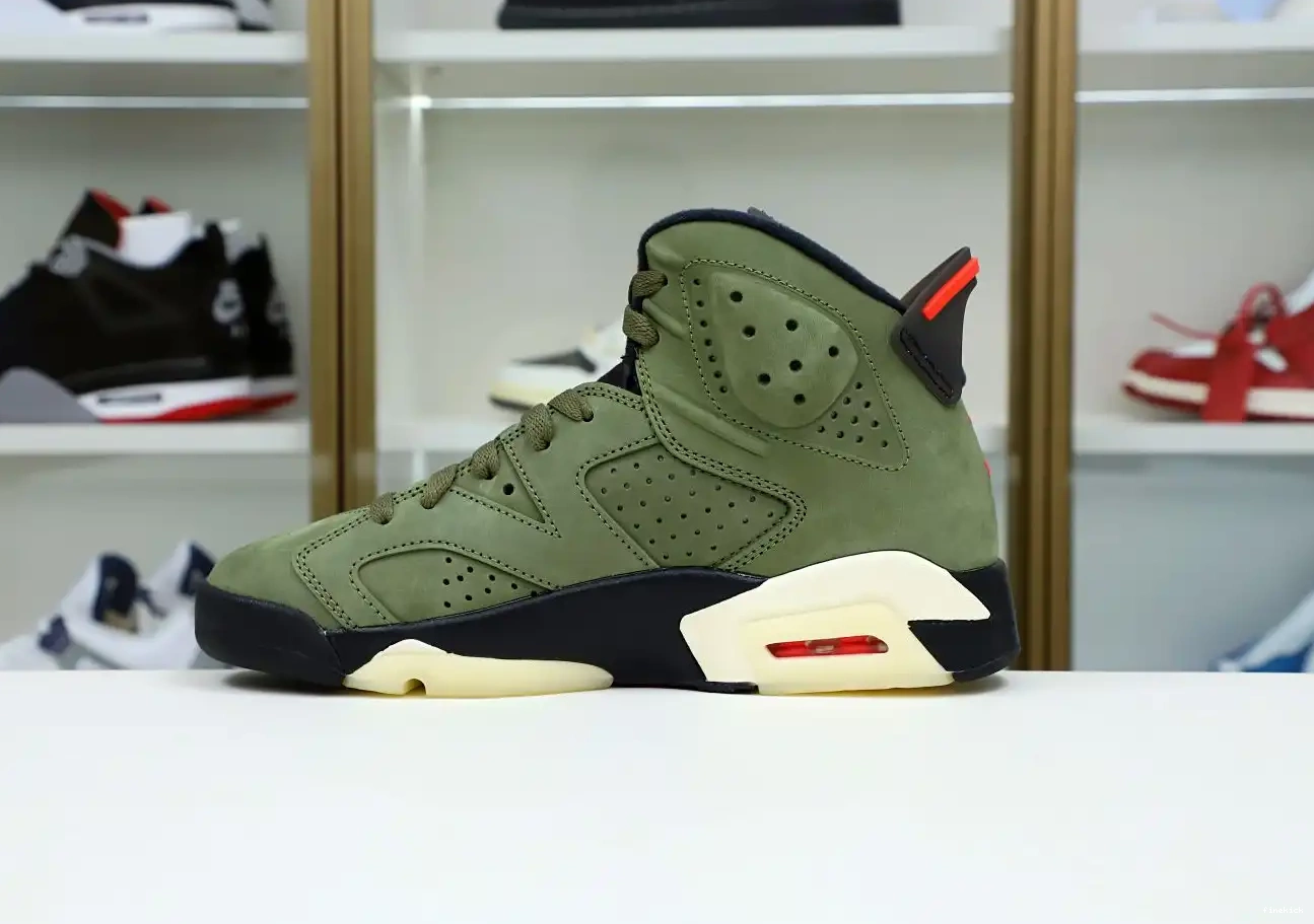 SCOTT TRAVIS AIR X JORDAN RETRO 'OLIVE' 6 0606